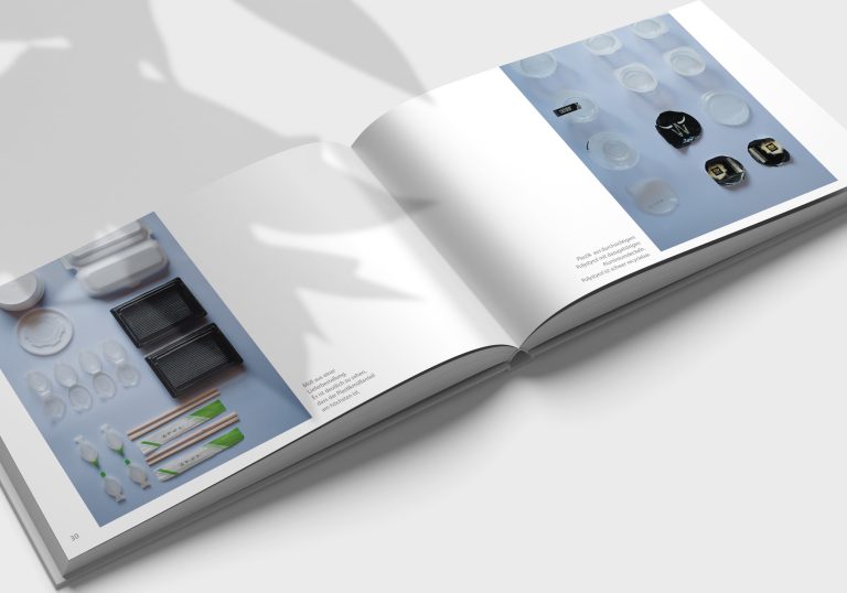 Doppelseite in Bachelorarbeit über Nachhaltigkeit