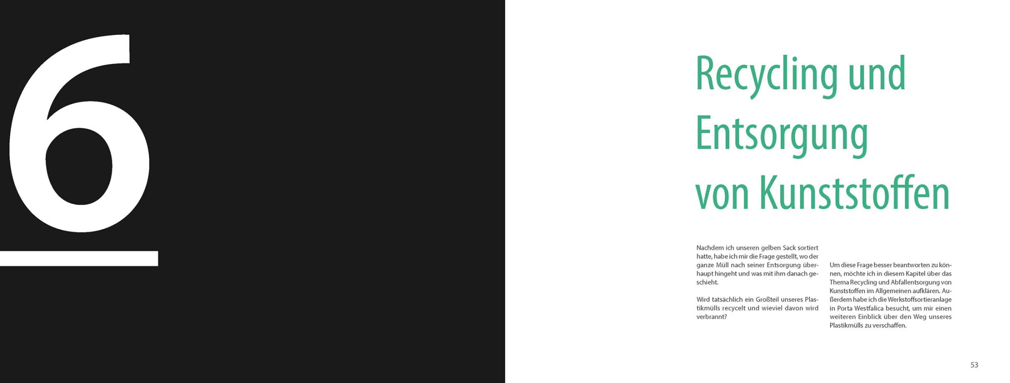 Recycling und Entsorgung Bachelorarbeit über Nachhaltigkeit